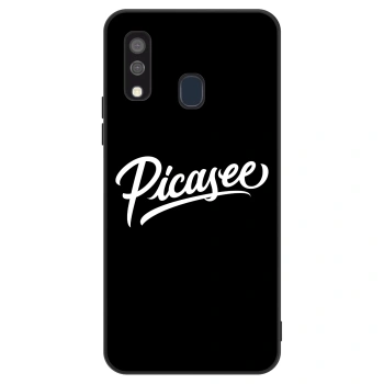 Szilikon tok erre a típusra Samsung Galaxy A40 A405F - Picasee - old logo - white