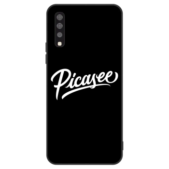 Szilikon tok erre a típusra Samsung Galaxy A70 A705F - Picasee - old logo - white
