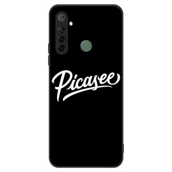Szilikon tok erre a típusra Realme 6i - Picasee - old logo - white