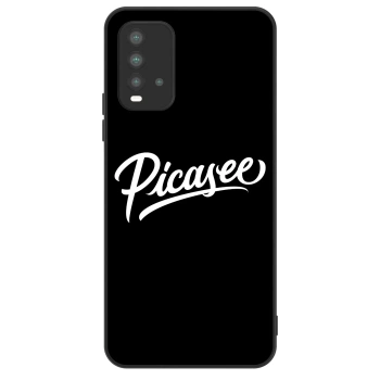 Szilikon tok erre a típusra Xiaomi Redmi 9T - Picasee - old logo - white