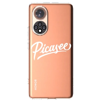 Picasee átlátszó szilikon tok az alábbi mobiltelefonokra Huawei Nova 9 - Picasee - old logo - white