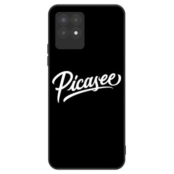 Szilikon tok erre a típusra Realme 8i - Picasee - old logo - white