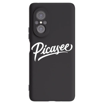 Picasee fekete szilikon tok az alábbi mobiltelefonokra Huawei Nova 9 SE - Picasee - old logo - white