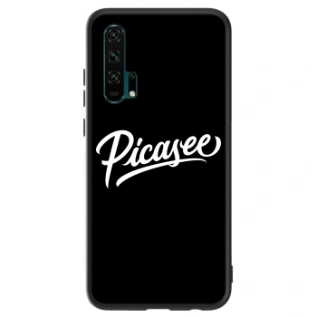 Szilikon tok erre a típusra Honor 20 Pro - Picasee - old logo - white