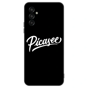 Szilikon tok erre a típusra Samsung Galaxy M13 M135F - Picasee - old logo - white
