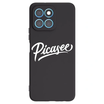 Picasee fekete szilikon tok az alábbi mobiltelefonokra Honor X6 - Picasee - old logo - white