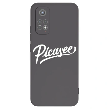 Picasee fekete szilikon tok az alábbi mobiltelefonokra Xiaomi Redmi Note 11S 5G - Picasee - old logo - white