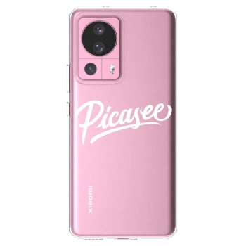 Picasee átlátszó szilikon tok az alábbi mobiltelefonokra Xiaomi 13 Lite - Picasee - old logo - white