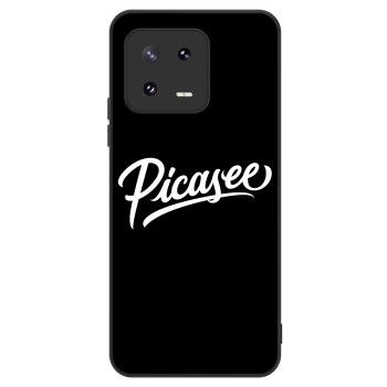 Szilikon tok erre a típusra Xiaomi 13 Pro - Picasee - old logo - white