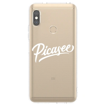 Tok az alábbi mobiltelefonokra Xiaomi Redmi Note 5 Global - Picasee - old logo - white