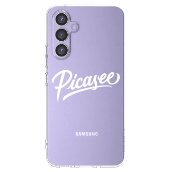 Picasee átlátszó szilikon tok az alábbi mobiltelefonokra Samsung Galaxy A54 5G A546B - Picasee - old logo - white