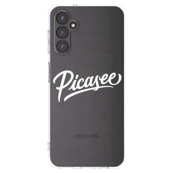 Picasee átlátszó szilikon tok az alábbi mobiltelefonokra Samsung Galaxy A14 5G A146P - Picasee - old logo - white
