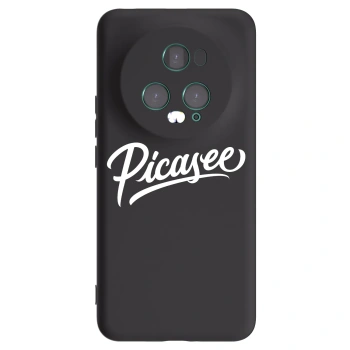 Picasee fekete szilikon tok az alábbi mobiltelefonokra Honor Magic5 Pro - Picasee - old logo - white