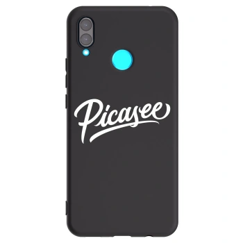 Picasee fekete szilikon tok az alábbi mobiltelefonokra Huawei Nova 3 - Picasee - old logo - white