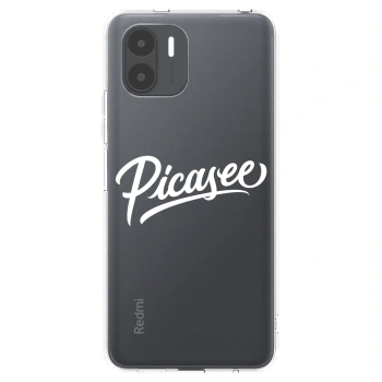 Picasee átlátszó szilikon tok az alábbi mobiltelefonokra Xiaomi Redmi A2 - Picasee - old logo - white