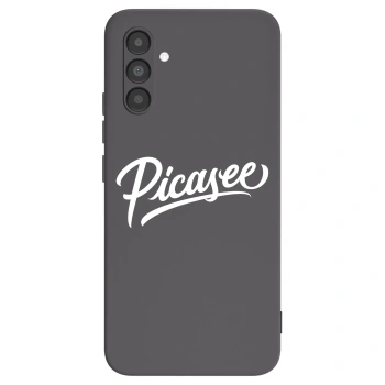 Picasee fekete szilikon tok az alábbi mobiltelefonokra Samsung Galaxy A04s A047F - Picasee - old logo - white