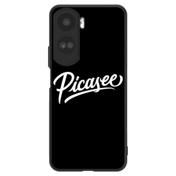 Szilikon tok erre a típusra Honor 90 Lite 5G - Picasee - old logo - white