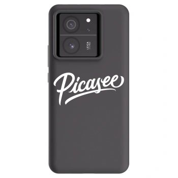 Picasee fekete szilikon tok az alábbi mobiltelefonokra Xiaomi 13T - Picasee - old logo - white