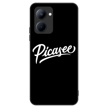 Szilikon tok erre a típusra Realme C33 (2023) - Picasee - old logo - white