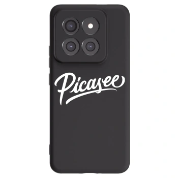 Picasee fekete szilikon tok az alábbi mobiltelefonokra Xiaomi 14 Pro - Picasee - old logo - white