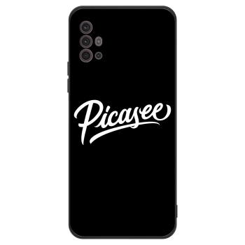 Szilikon tok erre a típusra Motorola Moto G30 - Picasee - old logo - white