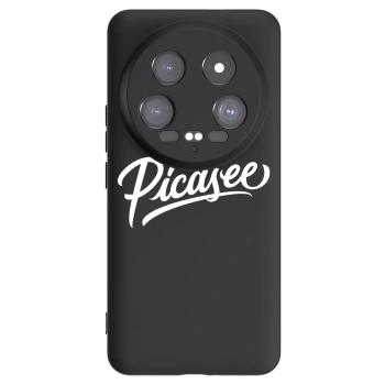 Picasee fekete szilikon tok az alábbi mobiltelefonokra Xiaomi 14 Ultra - Picasee - old logo - white