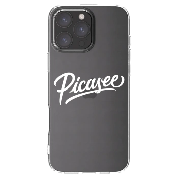 Picasee átlátszó szilikon tok az alábbi mobiltelefonokra Apple iPhone 16 Pro Max - Picasee - old logo - white
