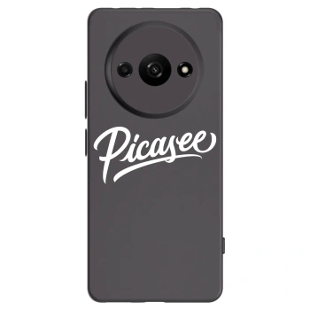 Picasee fekete szilikon tok az alábbi mobiltelefonokra Xiaomi Redmi A3 - Picasee - old logo - white