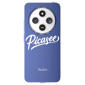 Picasee átlátszó szilikon tok az alábbi mobiltelefonokra Xiaomi Redmi 14C - Picasee - old logo - white