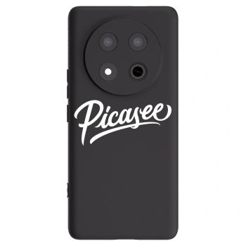 Picasee fekete szilikon tok az alábbi mobiltelefonokra Honor Magic7 Lite 5G - Picasee - old logo - white