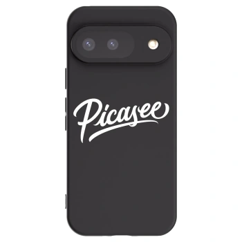 Picasee fekete szilikon tok az alábbi mobiltelefonokra Google Pixel 9 - Picasee - old logo - white