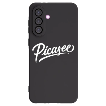 Picasee fekete szilikon tok az alábbi mobiltelefonokra Samsung Galaxy A56 5G A566B - Picasee - old logo - white