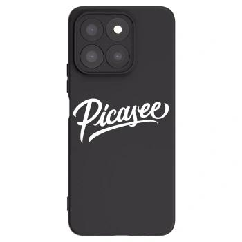Picasee fekete szilikon tok az alábbi mobiltelefonokra Honor X8c - Picasee - old logo - white