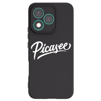 Picasee fekete szilikon tok az alábbi mobiltelefonokra Honor 400 Lite 5G - Picasee - old logo - white