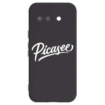 Picasee fekete szilikon tok az alábbi mobiltelefonokra Google Pixel 9a - Picasee - old logo - white