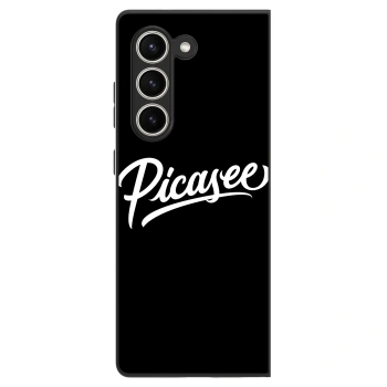 Szilikon tok erre a típusra Samsung Galaxy Z Fold5 5G - Picasee - old logo - white