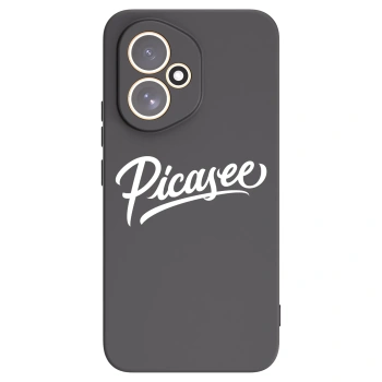 Picasee fekete szilikon tok az alábbi mobiltelefonokra Honor 400 5G - Picasee - old logo - white