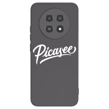 Picasee fekete szilikon tok az alábbi mobiltelefonokra Realme 12X - Picasee - old logo - white