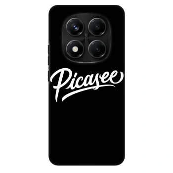 Szilikon tok erre a típusra Xiaomi Redmi Note 14 Pro+ 5G - Picasee - old logo - white