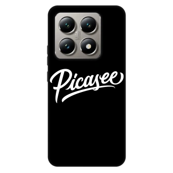 Szilikon tok erre a típusra Xiaomi 14T Pro - Picasee - old logo - white