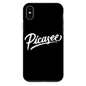 Szilikon tok erre a típusra Apple iPhone XS Max - Picasee - old logo - white