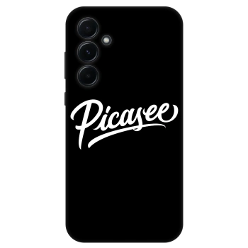 Szilikon tok erre a típusra Samsung Galaxy A55 5G A556B - Picasee - old logo - white