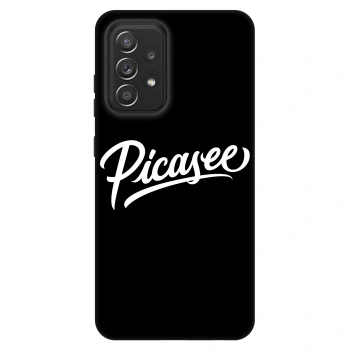 Szilikon tok erre a típusra Samsung Galaxy A52s 5G A528B - Picasee - old logo - white