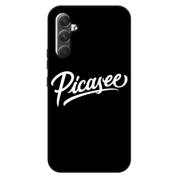 Szilikon tok erre a típusra Samsung Galaxy A34 5G A346B - Picasee - old logo - white