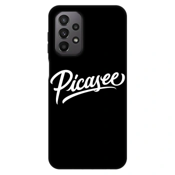 Szilikon tok erre a típusra Samsung Galaxy A23 A235F 4G - Picasee - old logo - white