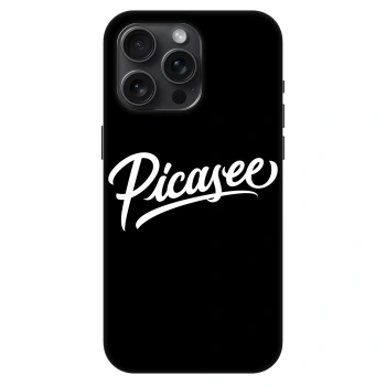 Szilikon tok erre a típusra Apple iPhone 15 Pro Max - Picasee - old logo - white