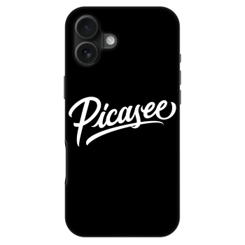 Szilikon tok erre a típusra Apple iPhone 16 Plus - Picasee - old logo - white