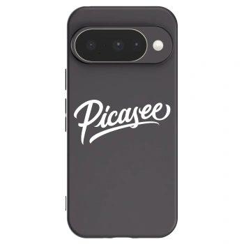 Picasee fekete szilikon tok az alábbi mobiltelefonokra Google Pixel 10 - Picasee - old logo - white