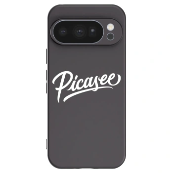 Picasee fekete szilikon tok az alábbi mobiltelefonokra Google Pixel 10 Pro - Picasee - old logo - white