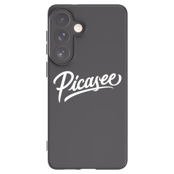 Picasee fekete szilikon tok az alábbi mobiltelefonokra Samsung Galaxy S26+ - Picasee - old logo - white